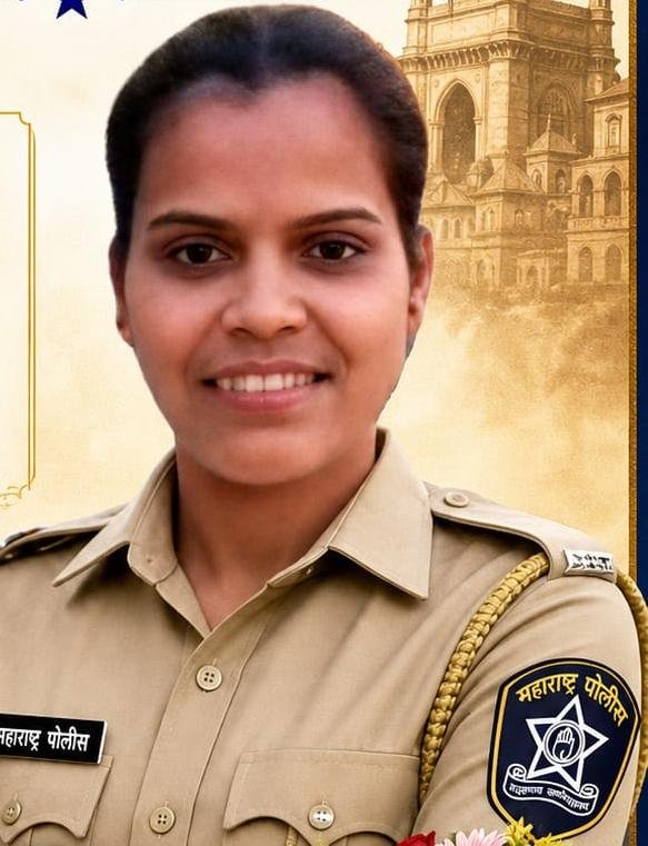 जव्हारची आदिवासी कन्या खाकी वर्दीत : सारसूनच्या पुनम जंगलीची मीरा-भाईंदर पोलीस शिपाईपदी भरारी, क ठाकूर समाजात आनंदोत्सव