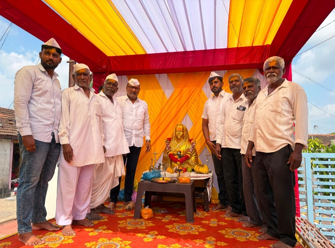 चिंचणी येथे पुण्यश्लोक अहिल्यादेवी होळकर यांची ३०१ वी जयंती मोठ्या उत्साहात संपन्न; खासदार संजयकाका पाटील यांची उपस्थिती.