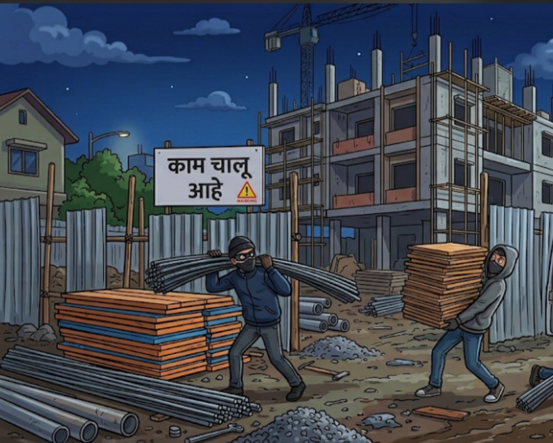 तासगाव परिसरात चोऱ्यांचा सुळसुळाट!
