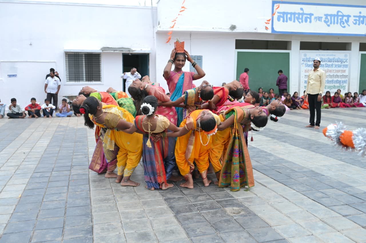 भिमाई आश्रमशाळेत दिंडी सोहळा उत्साहात