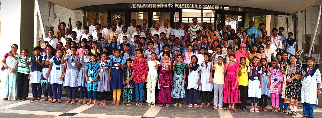 विद्या प्रतिष्ठान पॉलिटेक्निकमध्ये इस्रो-नासा भेट कार्यक्रमासाठी निवड परीक्षा